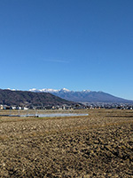 大雪の八ヶ岳連峰